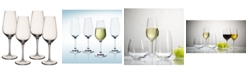 Villeroy & Boch Entr&eacute;e Flute Champagne Stems, Set of 4